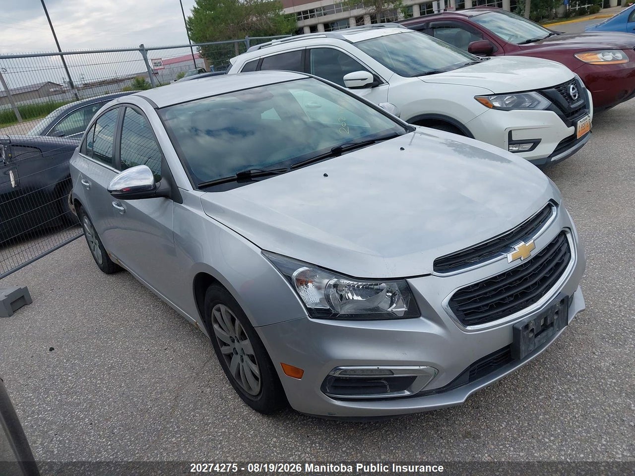 1G1PC5SB3F7150601 · 2015 CHEVROLET CRUZE LT TURBO
