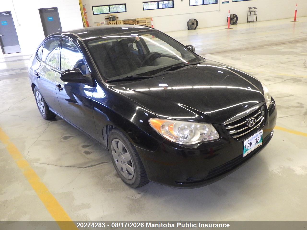 KMHDU4BD0AU097851 · 2010 HYUNDAI ELANTRA GL