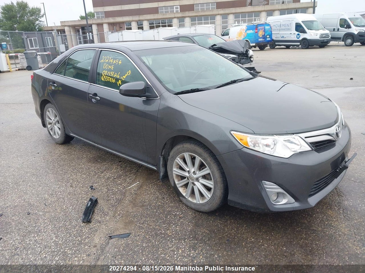4T1BK1FKXEU550836 · 2014 TOYOTA CAMRY XLE V6