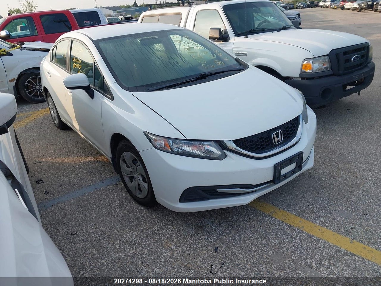 2HGFB2F4XEH045509 · 2014 HONDA CIVIC LX