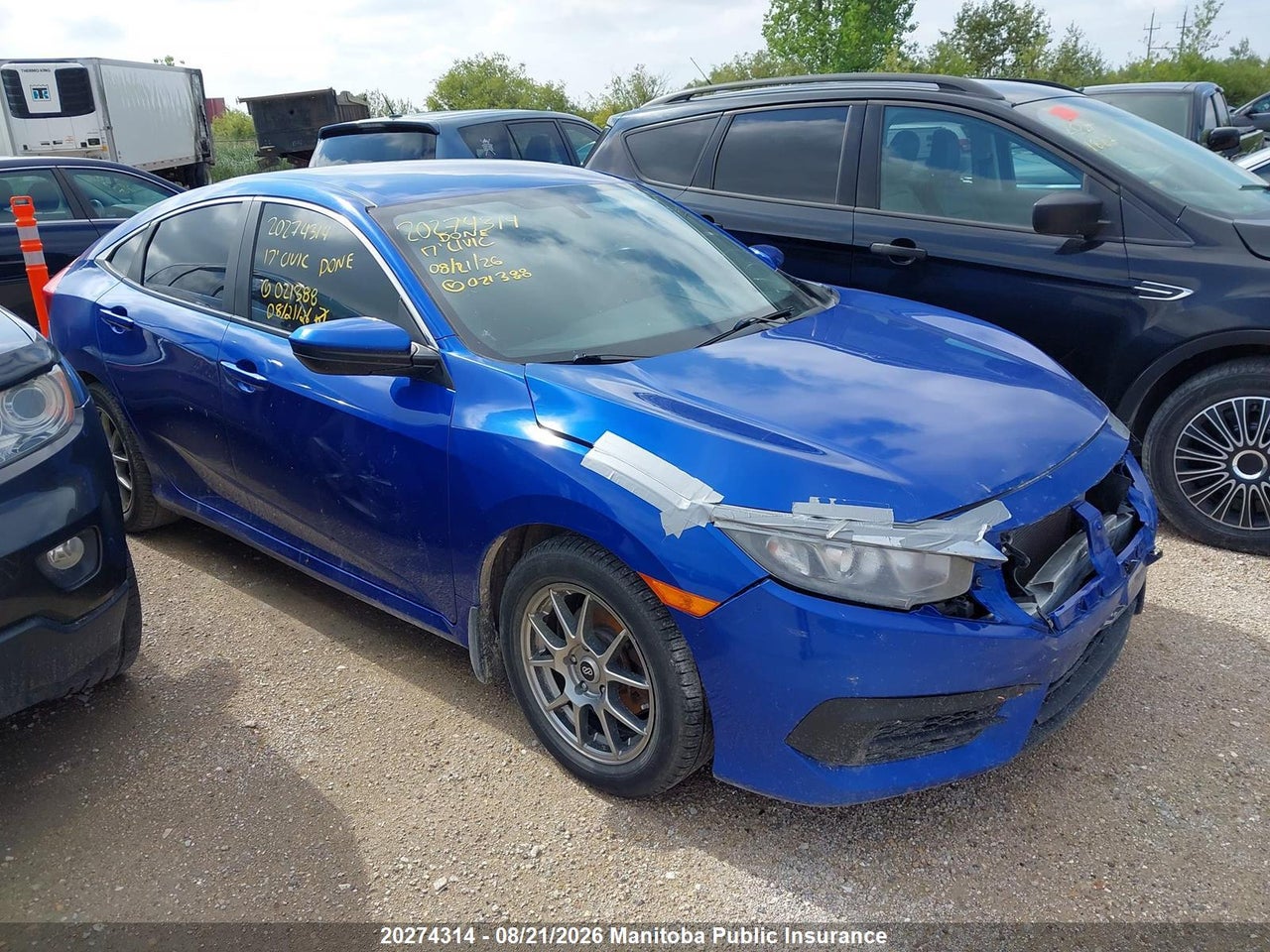 2HGFC2E59HH021388 · 2017 HONDA CIVIC LX