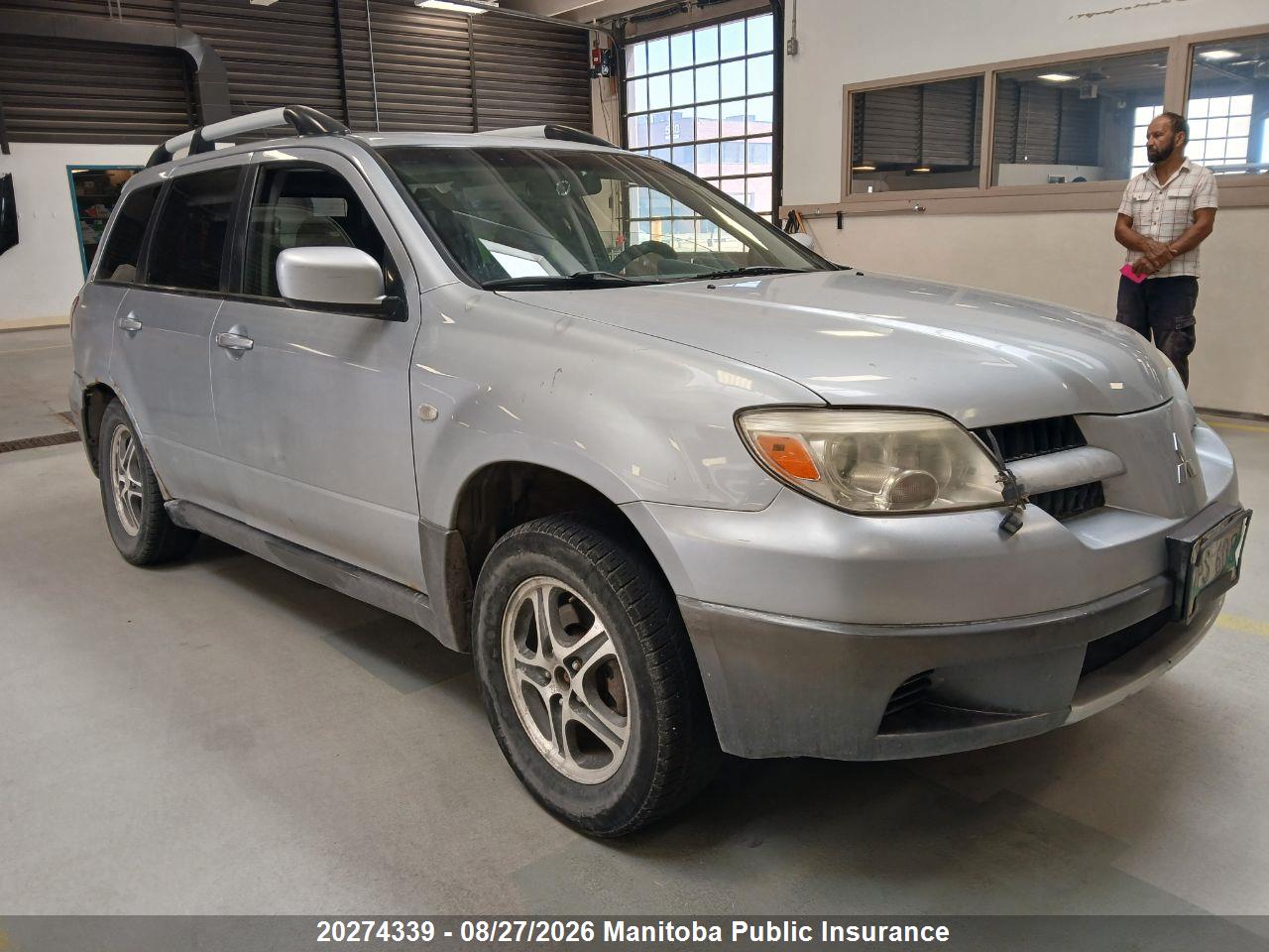 JA4LZ31F86U600512 · 2006 MITSUBISHI OUTLANDER LS · 6/7