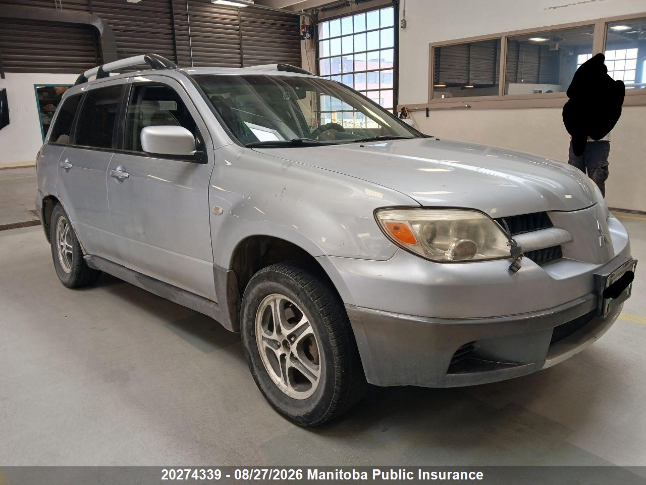 JA4LZ31F86U600512 · 2006 MITSUBISHI OUTLANDER LS
