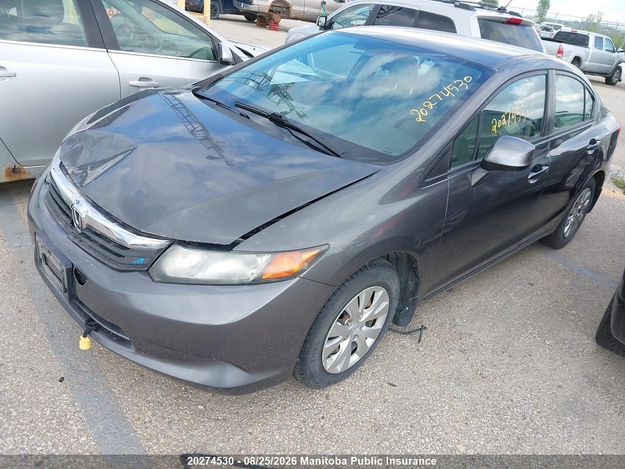 2HGFB2F45CH041672 · 2012 HONDA CIVIC LX · 2/14