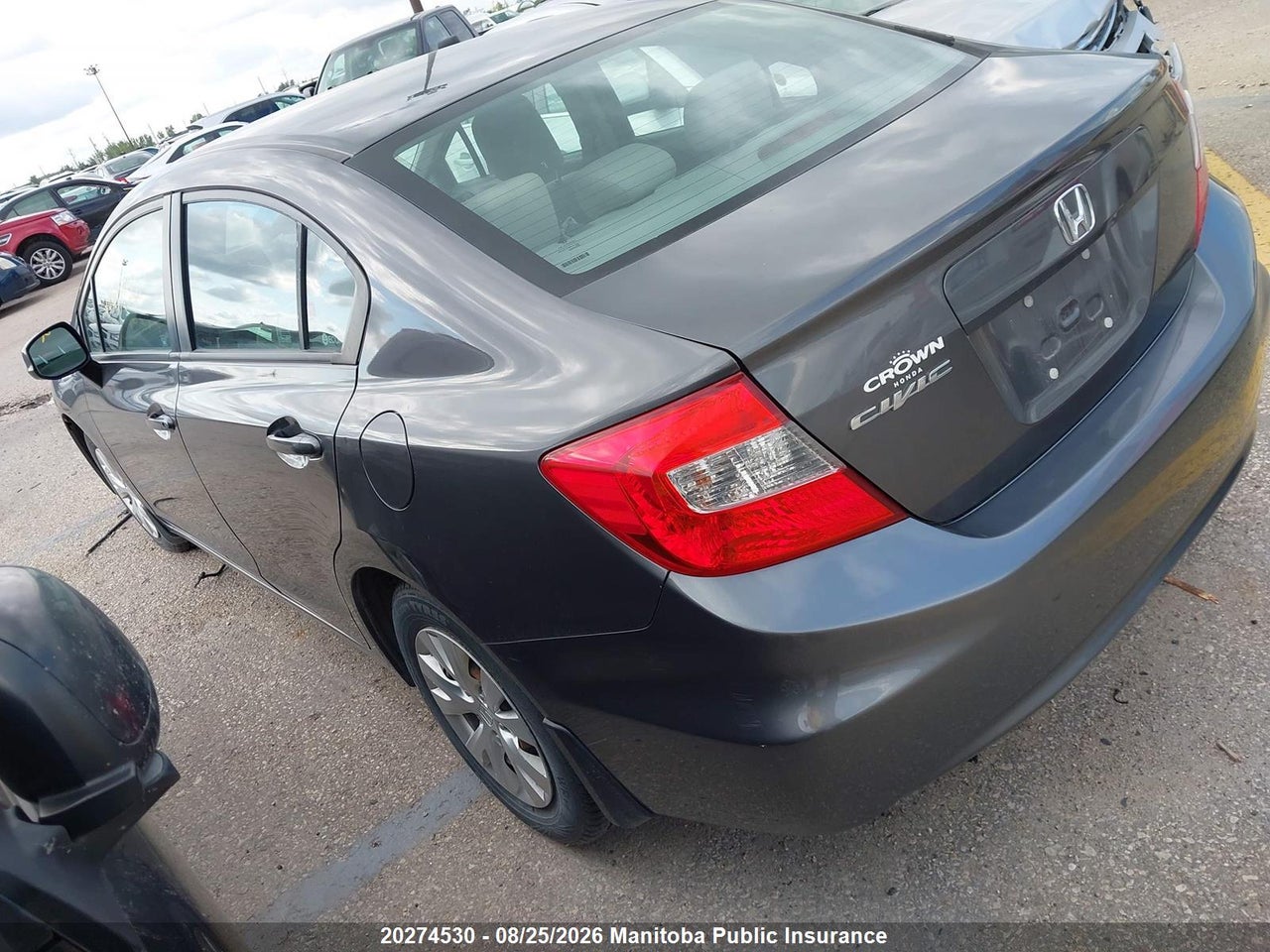 2HGFB2F45CH041672 · 2012 HONDA CIVIC LX · 3/14