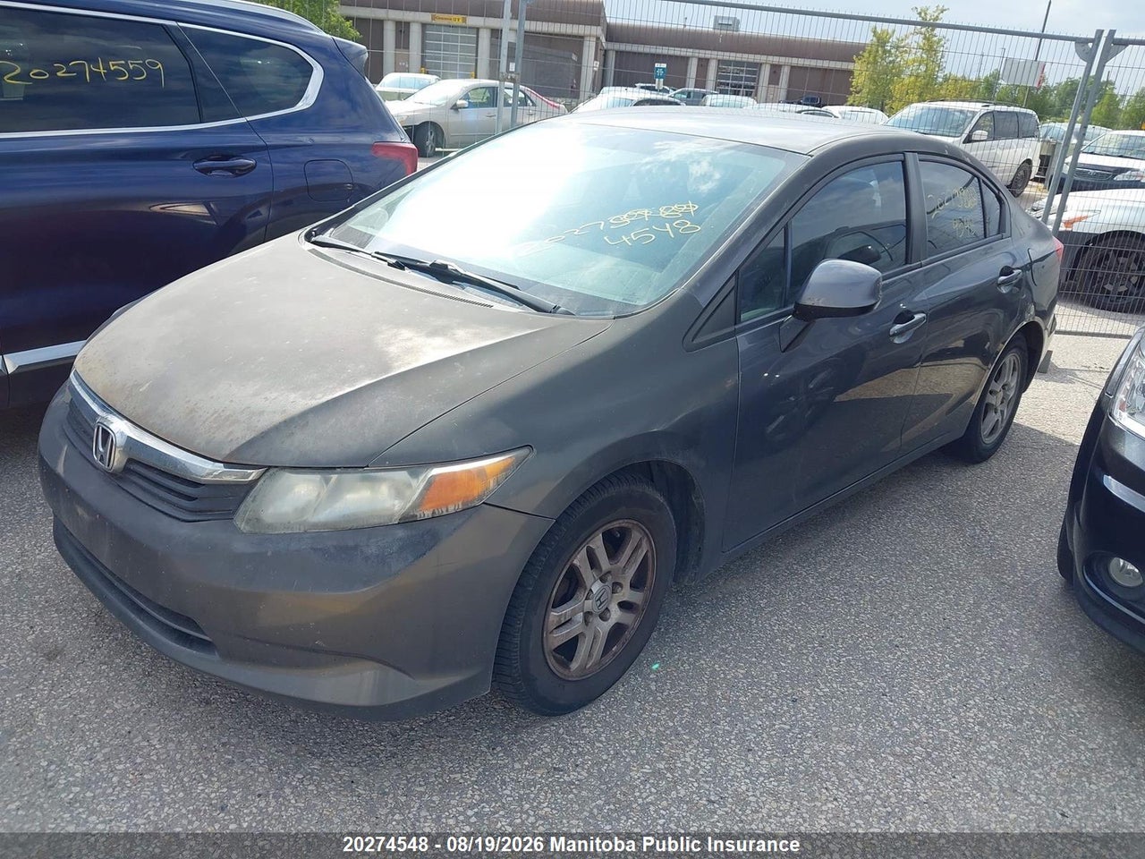 2HGFB2F40CH112664 · 2012 HONDA CIVIC LX · 2/16