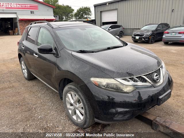 JN8AZ1MW8CW202489 · 2012 NISSAN MURANO SL