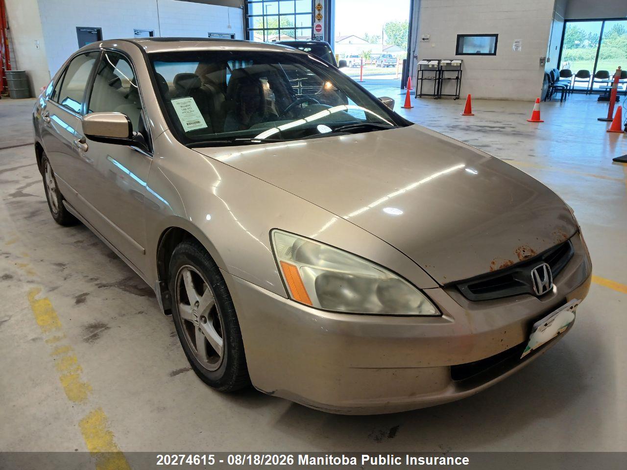 2003 HONDA ACCORD EX