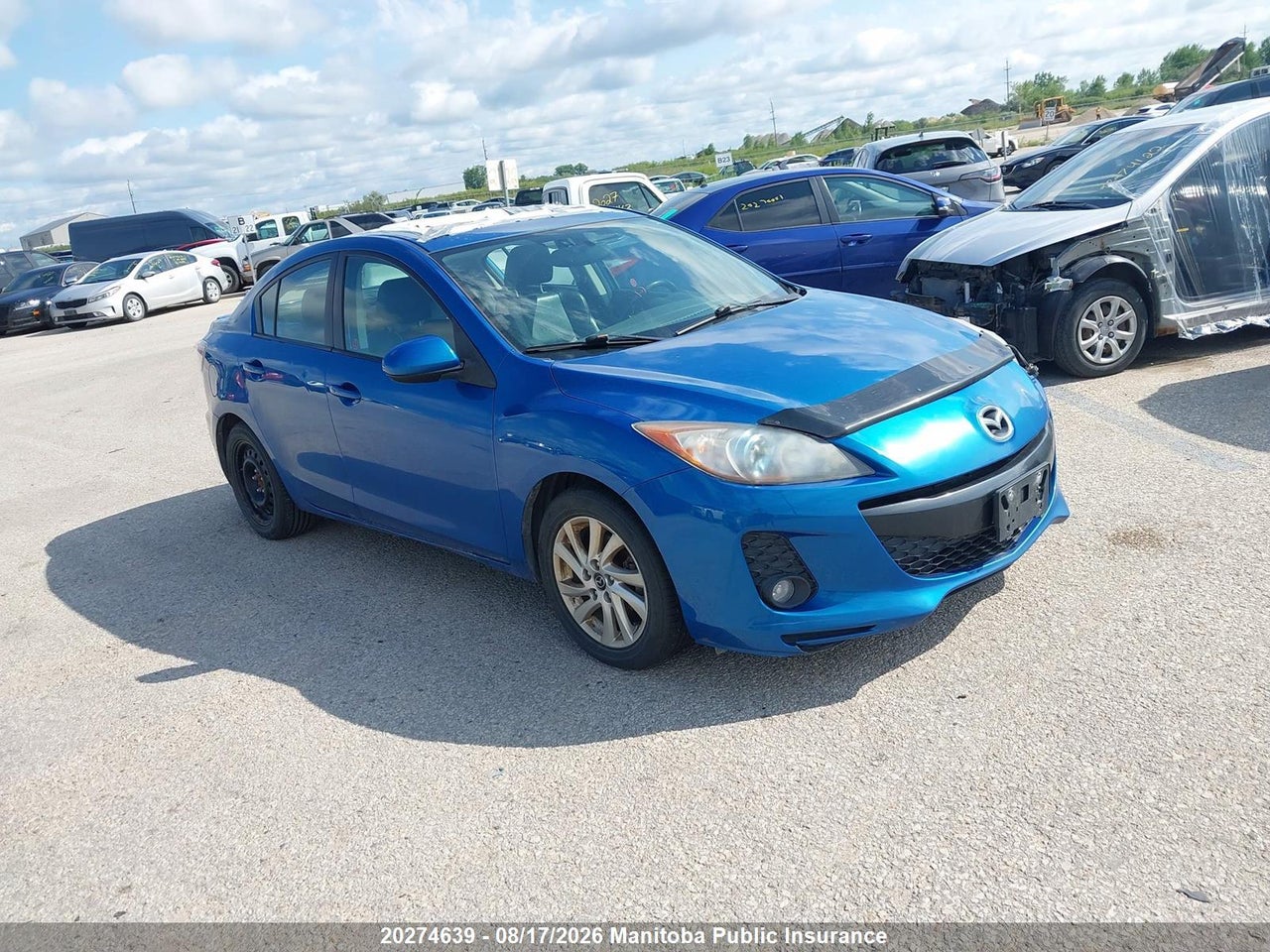 JM1BL1V70D1723455 · 2013 MAZDA MAZDA3 GS SKY
