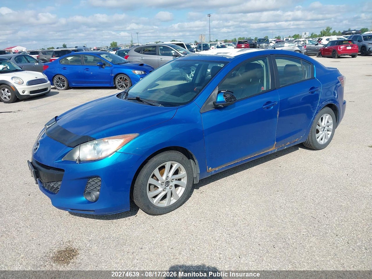 JM1BL1V70D1723455 · 2013 MAZDA MAZDA3 GS SKY · 2/16