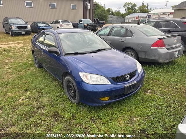 2005 HONDA CIVIC SE