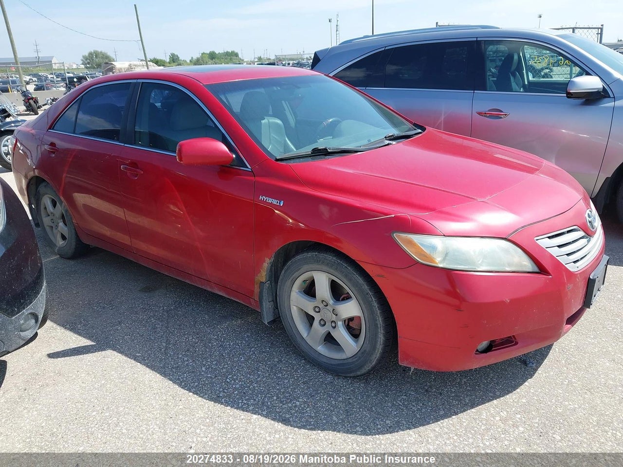 4T1BB46K77U025883 · 2007 TOYOTA CAMRY HYBRID