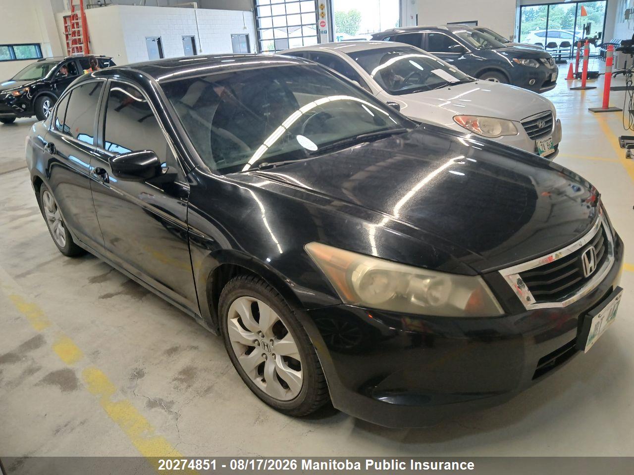 1HGCP26848A815391 · 2008 HONDA ACCORD EX-L