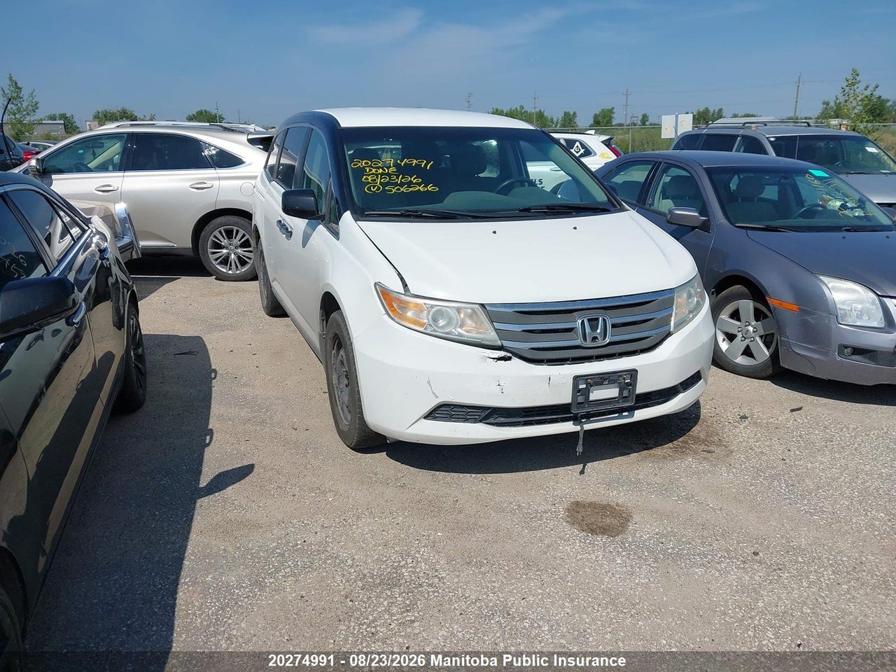 2011 HONDA ODYSSEY EX