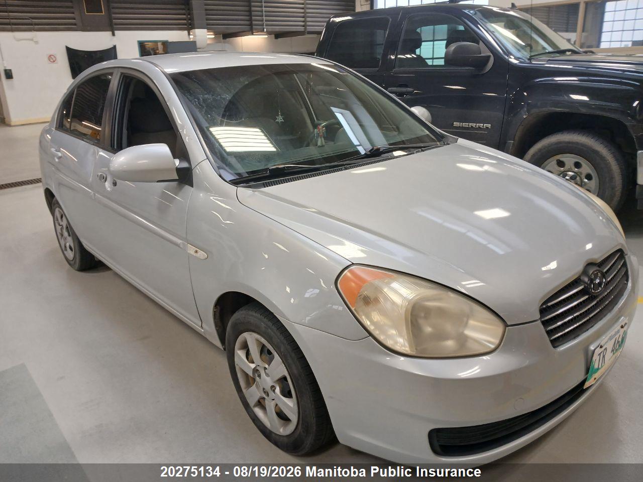2007 HYUNDAI ACCENT GL