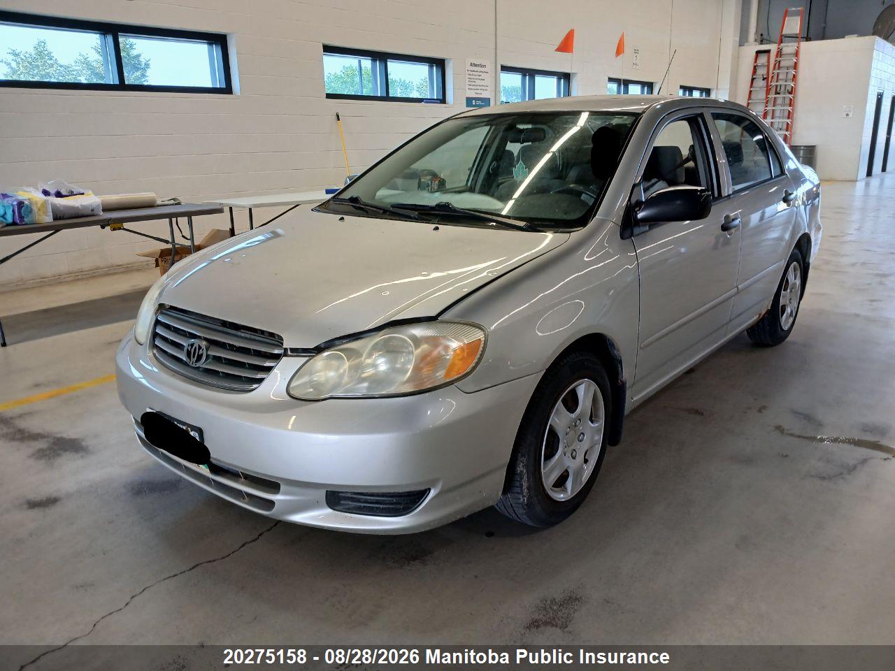 2T1BR32E34C838320 · 2004 TOYOTA COROLLA CE · 2/10