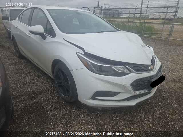 2017 CHEVROLET CRUZE LT TURBO