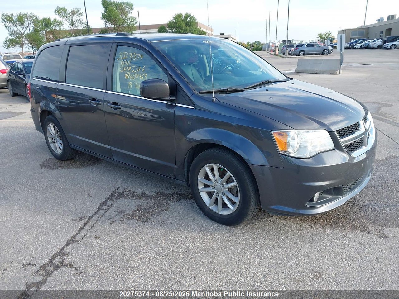 2C4RDGBG7KR608363 · 2019 DODGE GRAND CARAVAN SXT