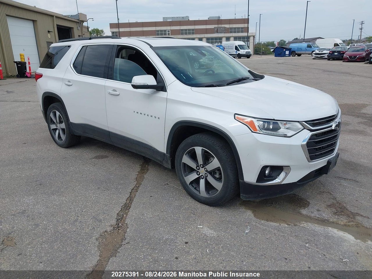 1GNEVHKW2MJ148021 · 2021 CHEVROLET TRAVERSE LT