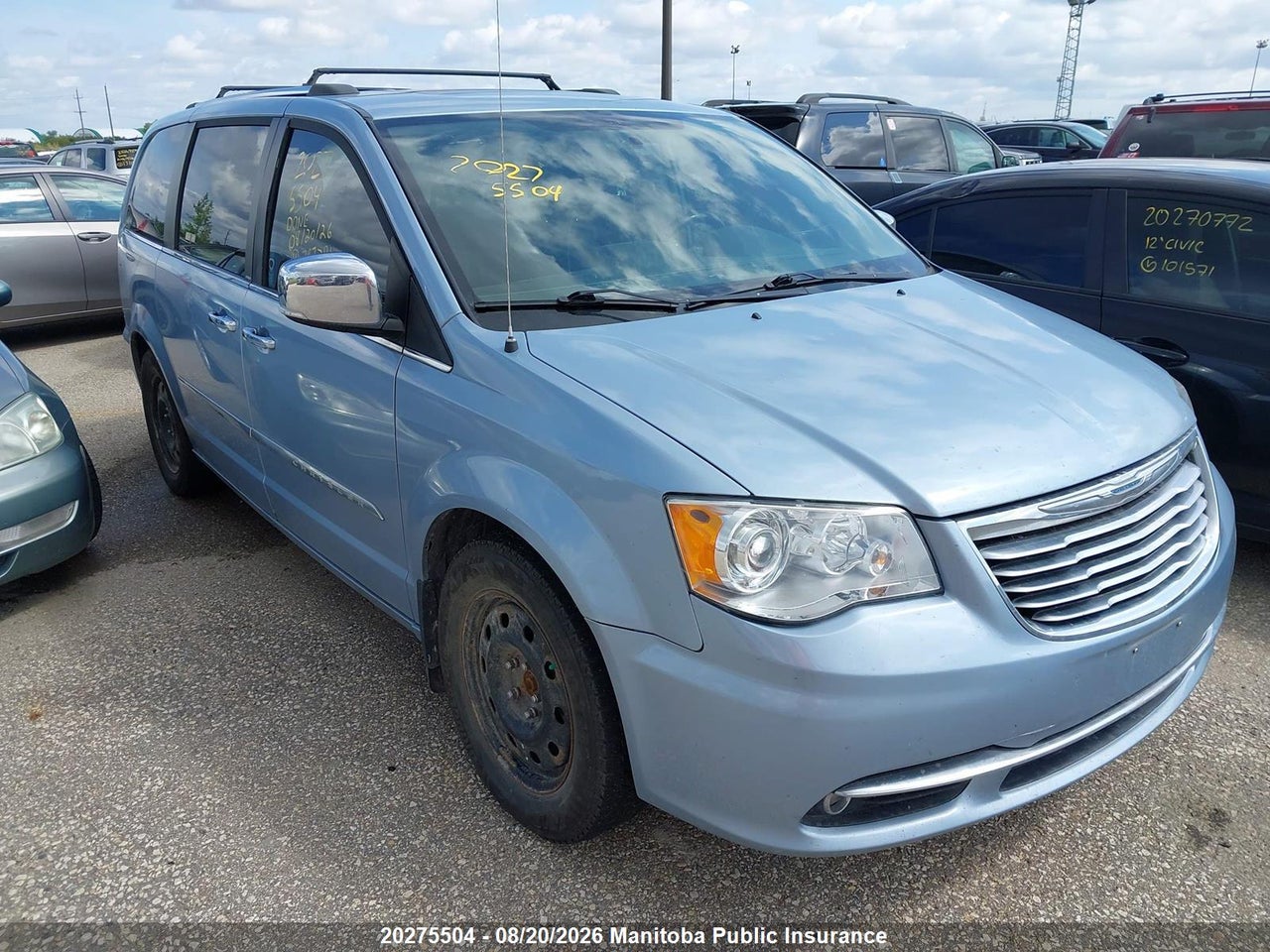 2C4RC1GG7DR787791 · 2013 CHRYSLER TOWN & COUNTRY LIMITED · 6/16