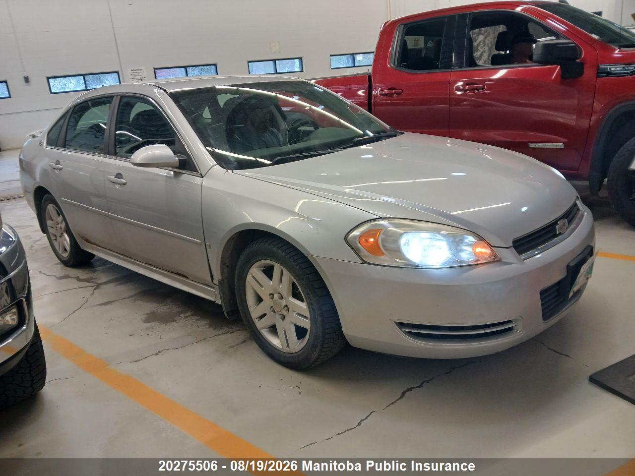 2G1WT57K391327301 · 2009 CHEVROLET IMPALA LT V6