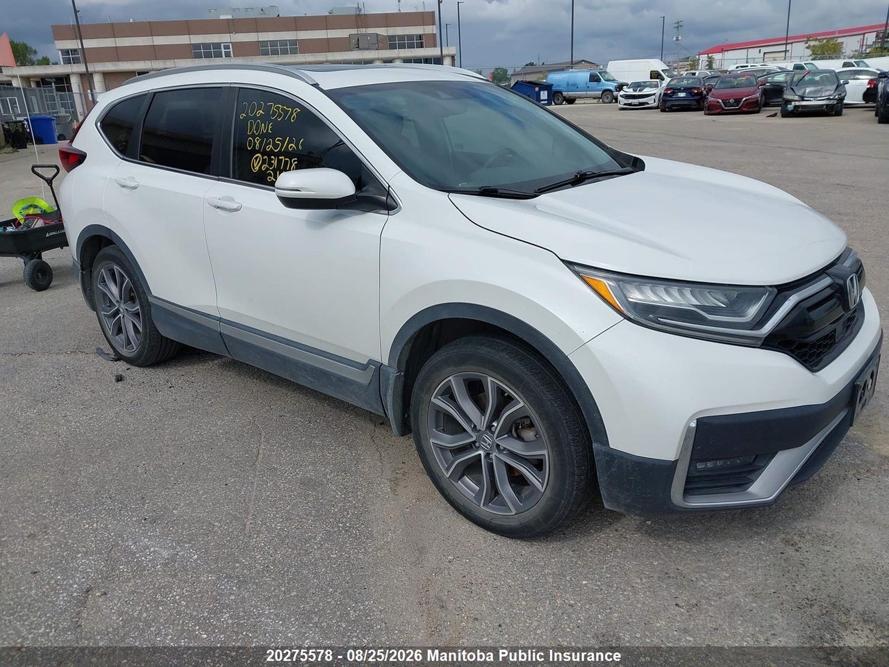 2HKRW2H95MH231778 · 2021 HONDA CR-V TOURING