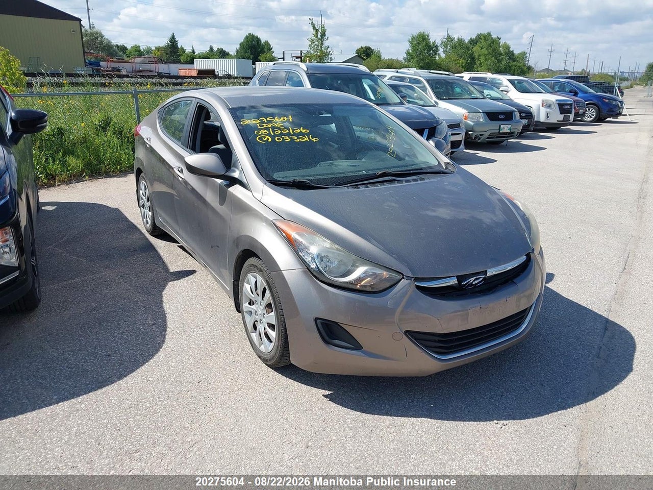 5NPDH4AE8BH033216 · 2011 HYUNDAI ELANTRA GL