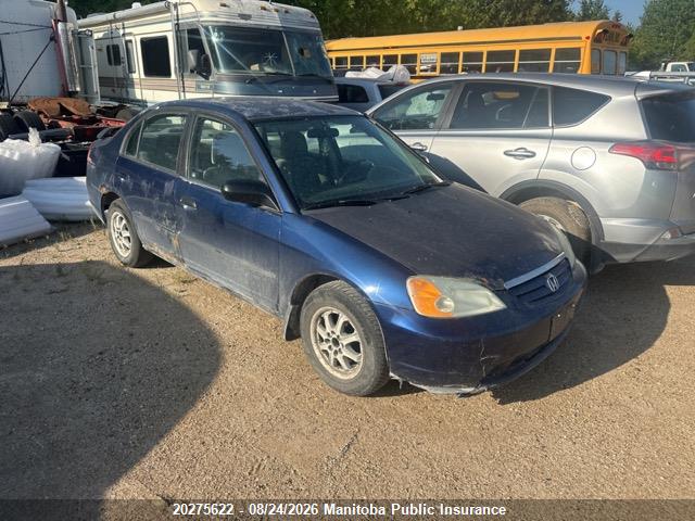 2001 HONDA CIVIC DX