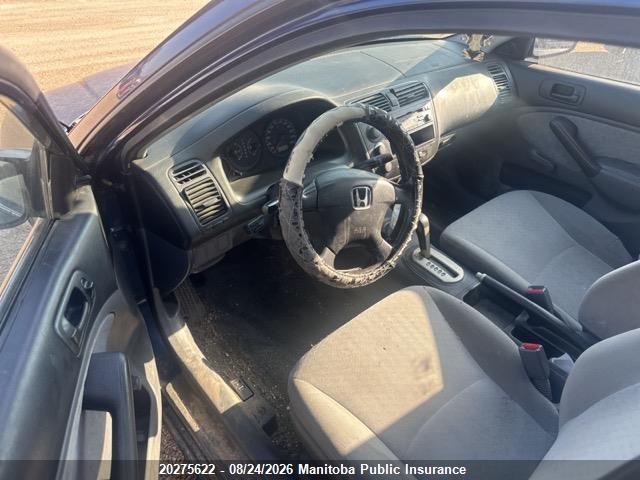 2HGES16331H920954 · 2001 HONDA CIVIC DX · 5/11