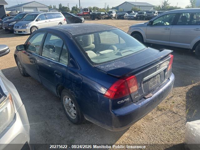 2HGES16331H920954 · 2001 HONDA CIVIC DX · 3/11
