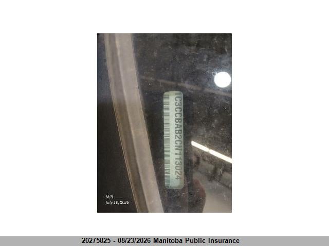 1C3CCBAB2CN113024 · 2012 CHRYSLER 200 LX · 3/6