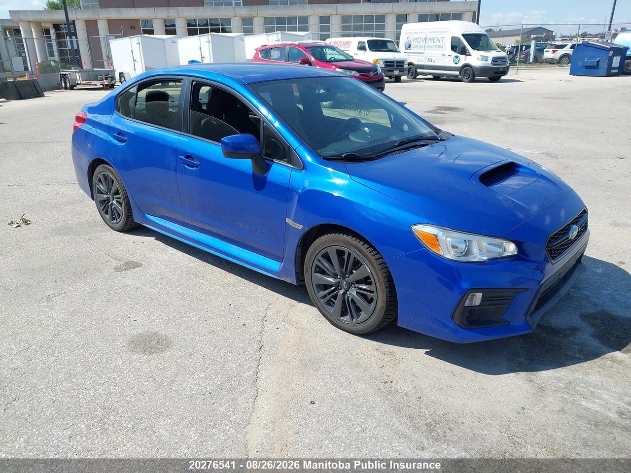 2020 SUBARU WRX