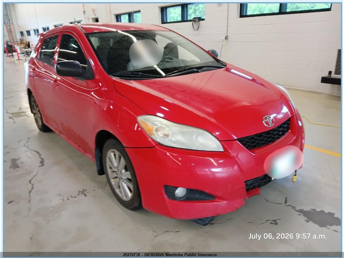 2009 TOYOTA MATRIX