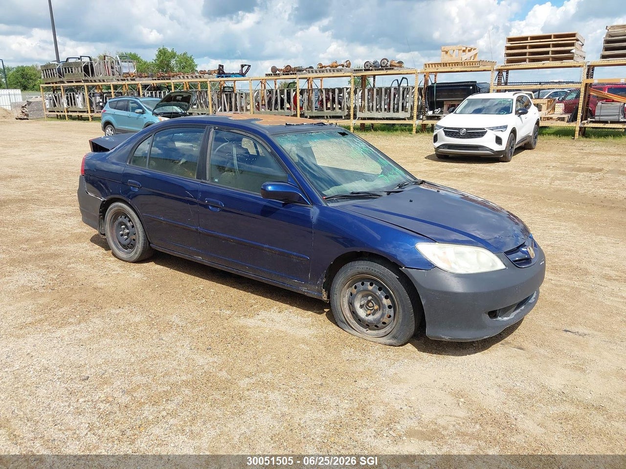 2HGES16634H920161 · 2004 HONDA CIVIC LX