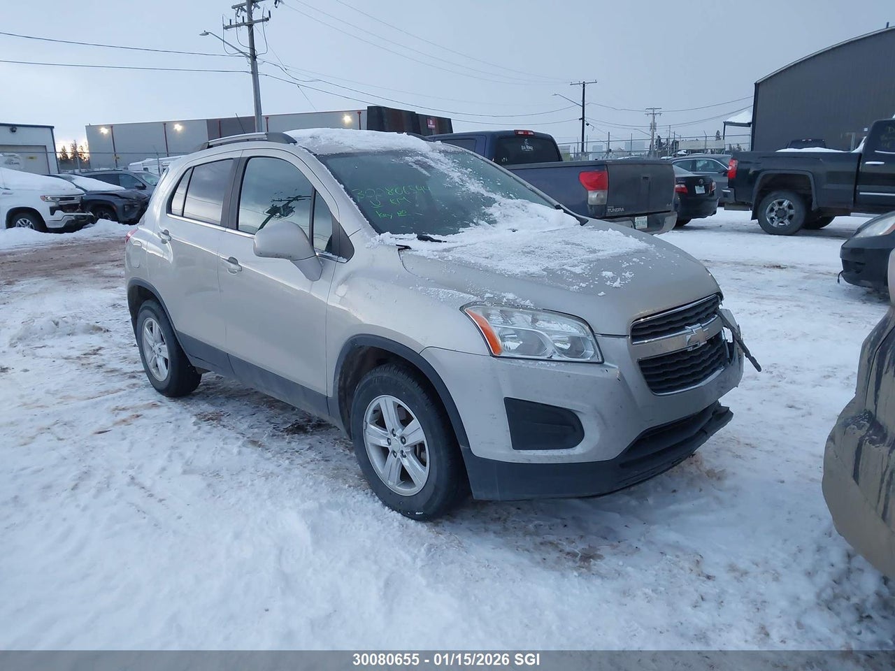 3GNCJREB3EL142742 · 2014 CHEVROLET TRAX 2LT