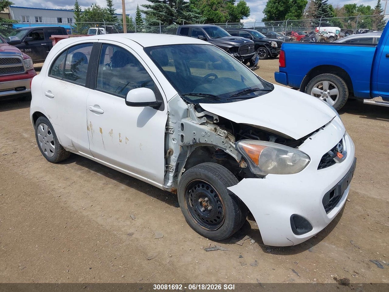 3N1CK3CPXGL264442 · 2016 NISSAN MICRA