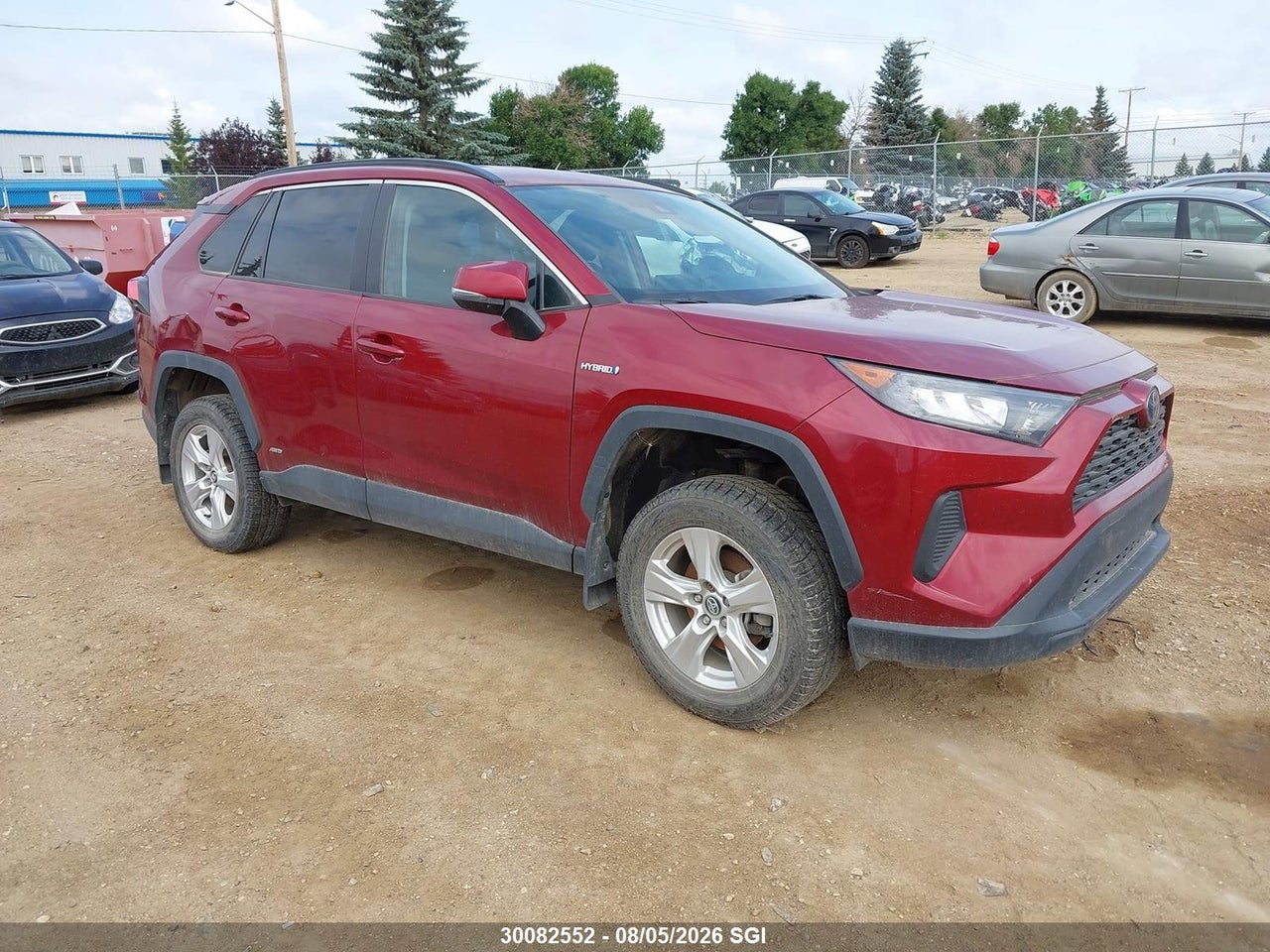2T3BWRFV0LW096467 · 2020 TOYOTA RAV4 HYBRID LE