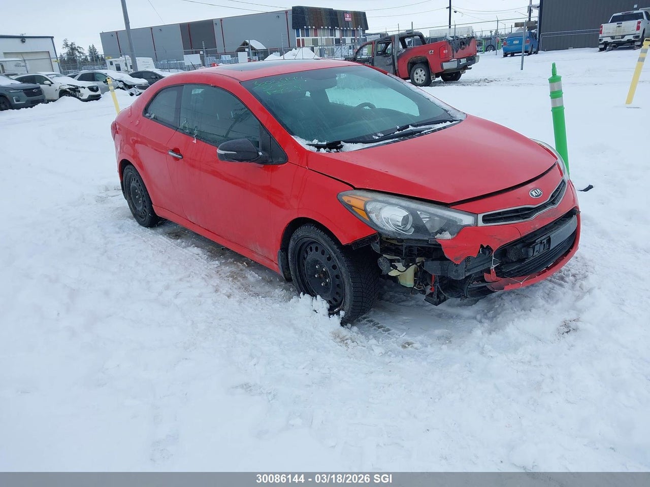 KNAFZ6A30E5251801 · 2014 KIA FORTE SX