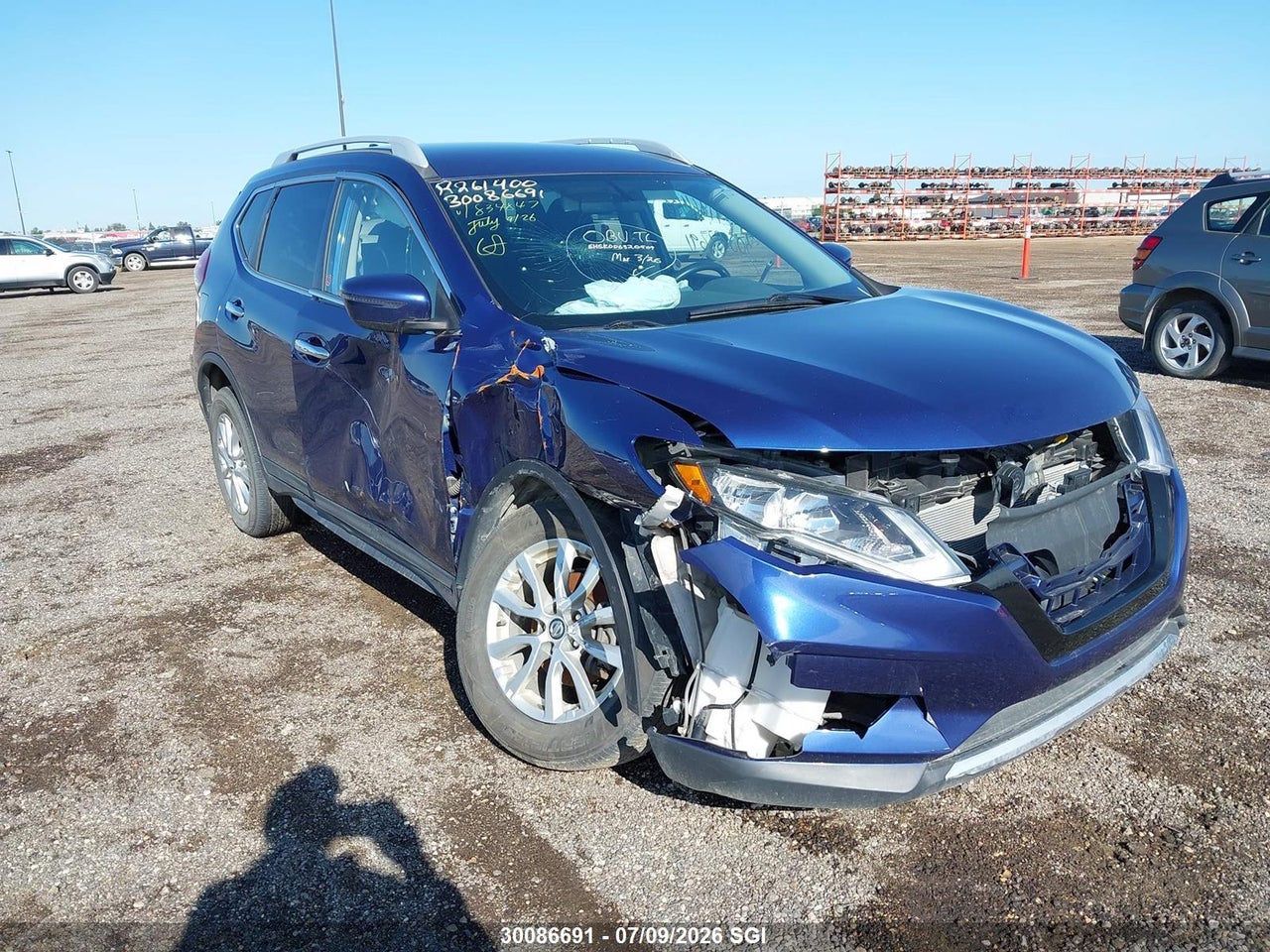 5N1AT2MV4KC834847 · 2019 NISSAN ROGUE S/SL/SV