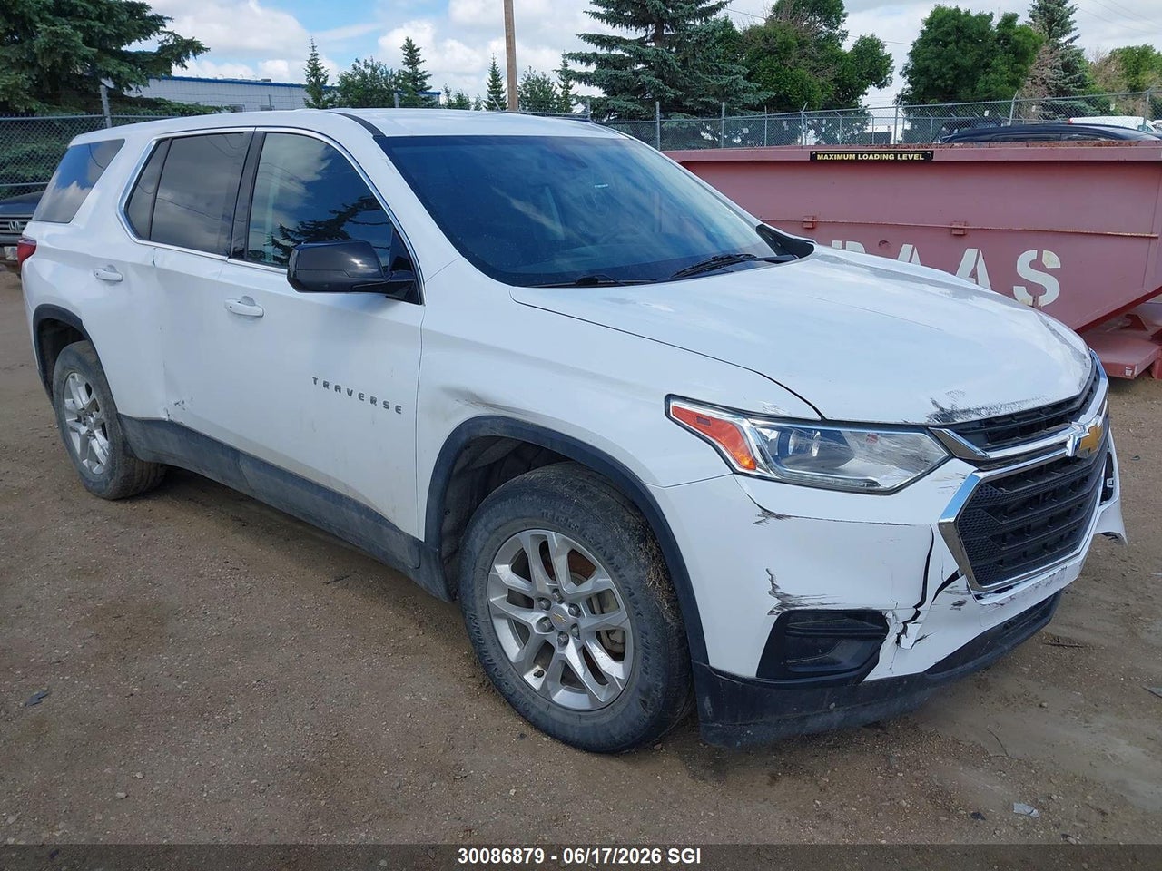 1GNEVFKW7KJ178553 · 2019 CHEVROLET TRAVERSE LS