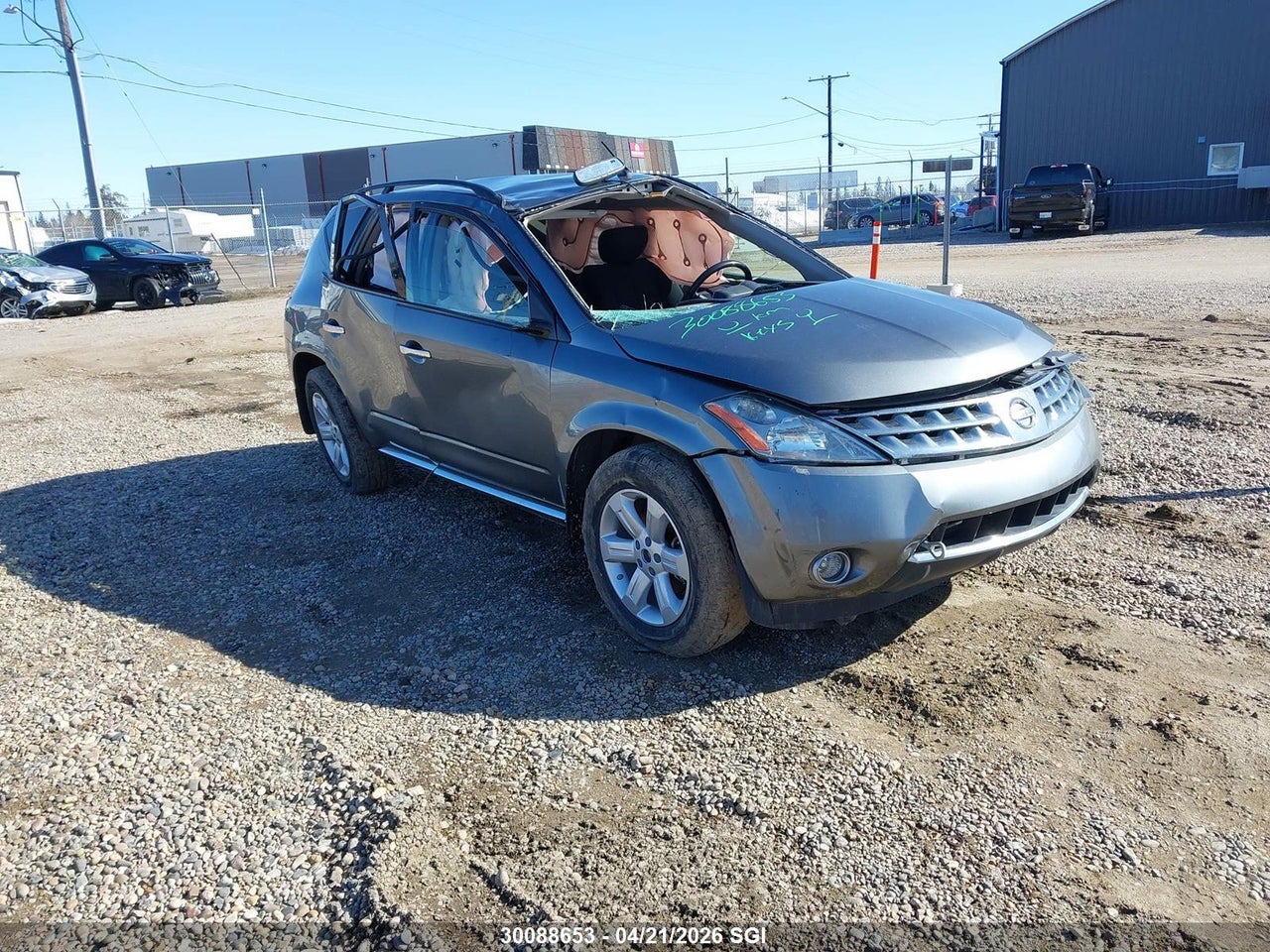 JN8AZ08W67W664561 · 2007 NISSAN MURANO SL