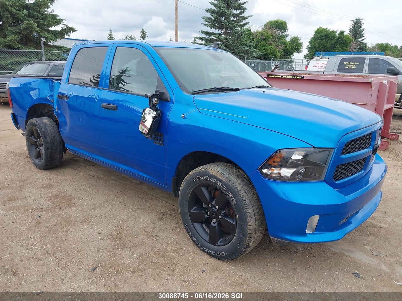 3C6RR7KG3MG576691 · 2021 RAM 1500 CLASSIC TRADESMAN