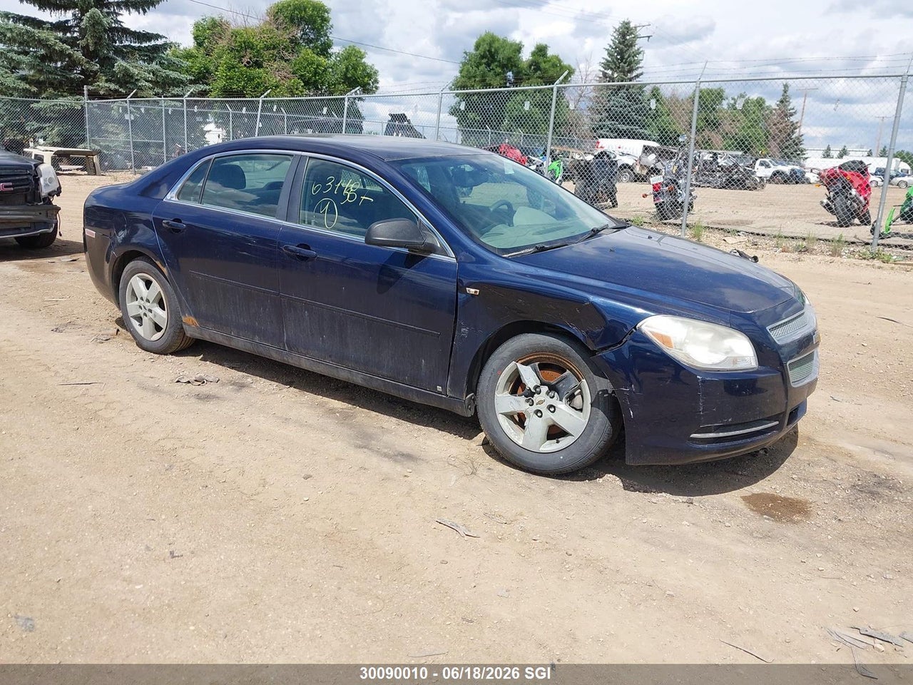 1G1ZG57BX8F207746 · 2008 CHEVROLET MALIBU LS