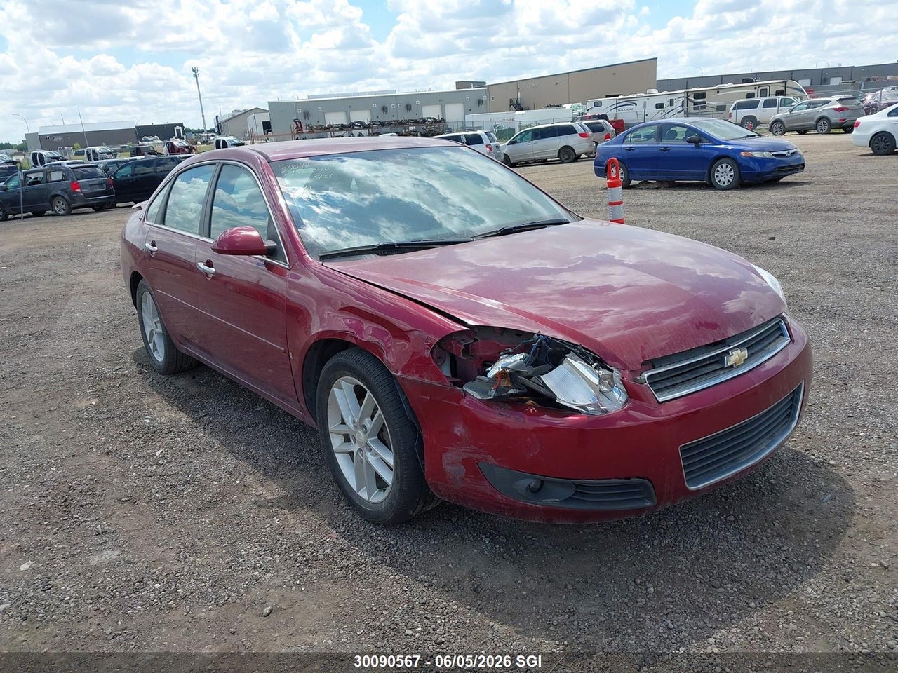 2G1WU583X81363490 · 2008 CHEVROLET IMPALA LTZ