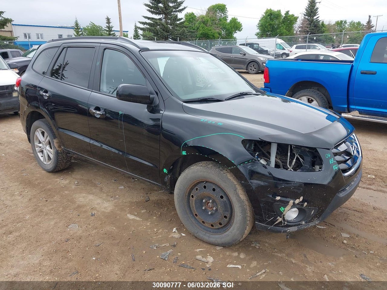 5XYZHDAG9BG034485 · 2011 HYUNDAI SANTA FE SE