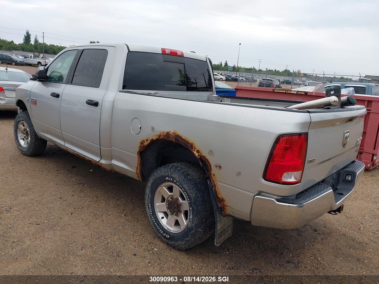 3C6UD5DL4CG100679 · 2012 DODGE RAM 2500 SLT · 3/9