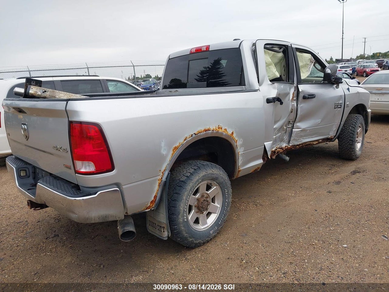3C6UD5DL4CG100679 · 2012 DODGE RAM 2500 SLT · 4/9