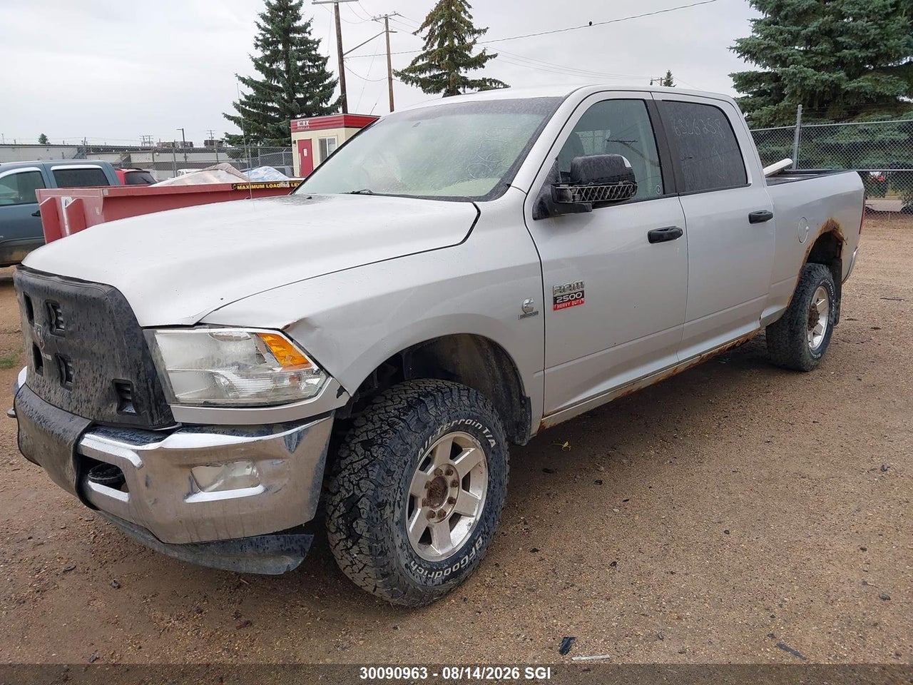 3C6UD5DL4CG100679 · 2012 DODGE RAM 2500 SLT · 2/9