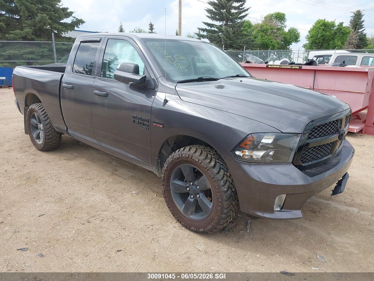 1C6RR7FT0KS738533 · 2019 RAM 1500 CLASSIC TRADESMAN