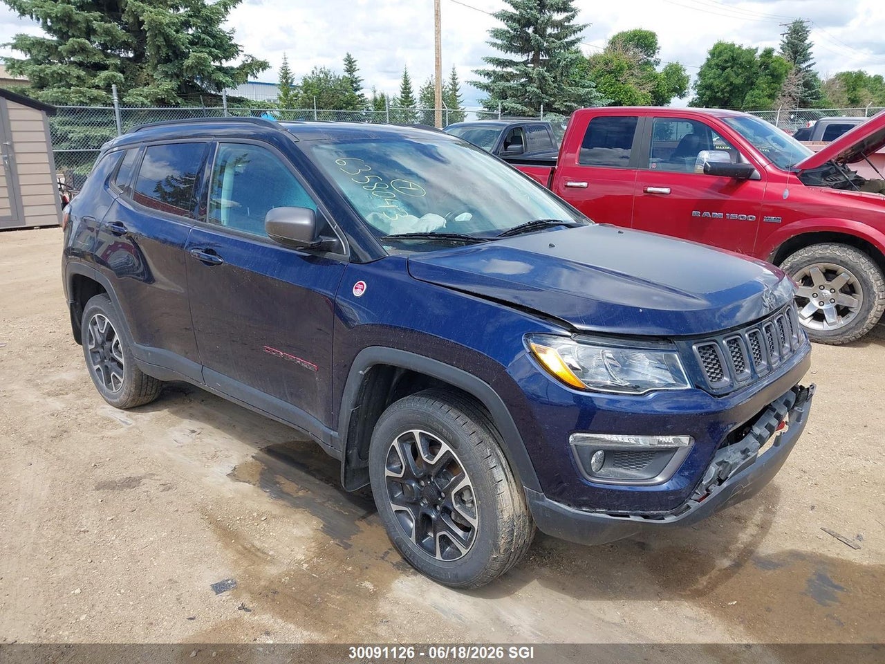 3C4NJDDB3MT524757 · 2021 JEEP COMPASS TRAILHAWK